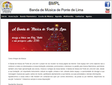 Tablet Screenshot of bandapontelima.com